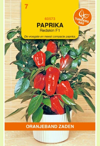 Sweet bell pepper Redskin F1 (Capsicum) 10 seeds